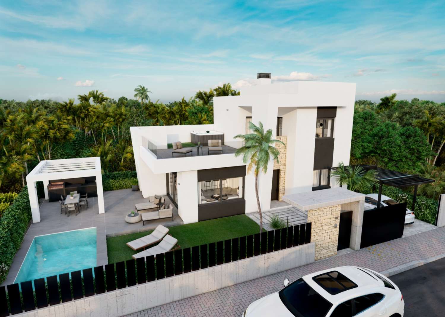 VILLA DE OBRA NUEVA A ESTRENAR
