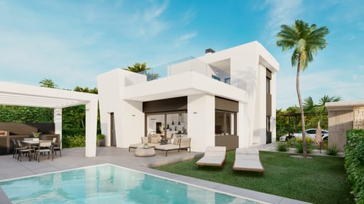 VILLA DE OBRA NUEVA A ESTRENAR